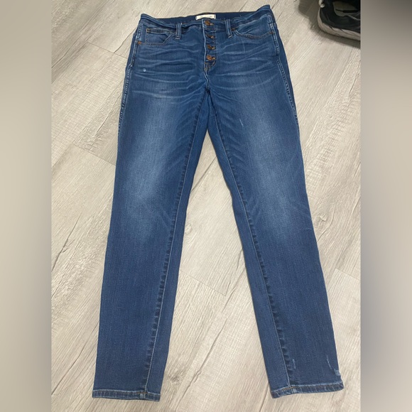 Madewell Denim - Madewell 10” High-Rise Skinny Jeans Size 30